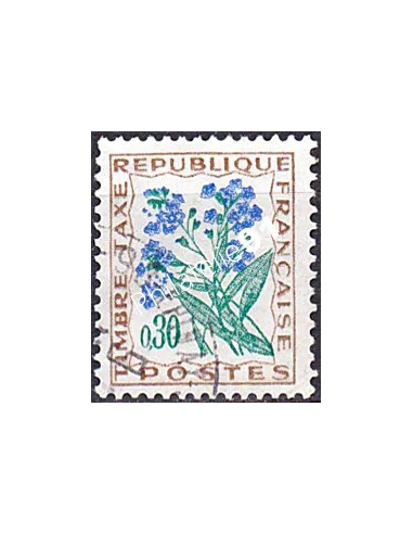 Timbre Taxe n° 99 oblitéré, collection timbres France