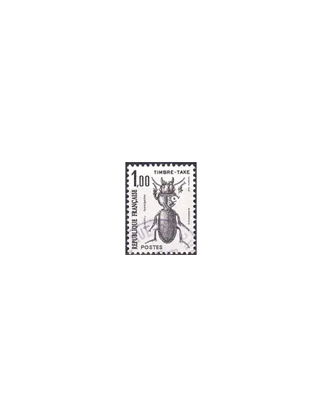 Timbre Taxe n° 106 oblitéré, collection timbres France