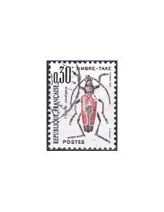 Timbre Taxe n° 109 oblitéré, collection timbres France