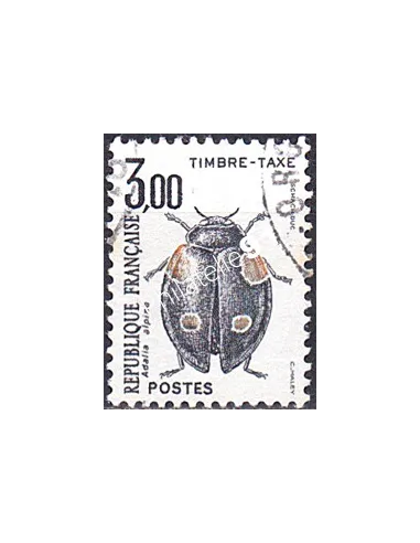 Timbre Taxe n° 111 oblitéré, collection timbres France