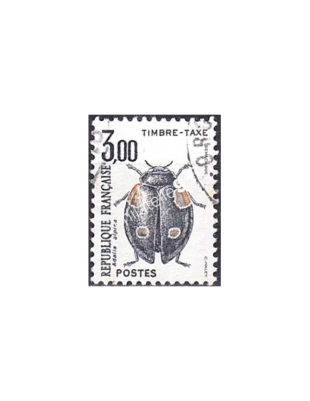 Timbre Taxe n° 111 oblitéré, collection timbres France