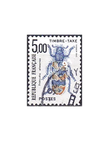 Timbre Taxe n° 112 oblitéré, collection timbres France