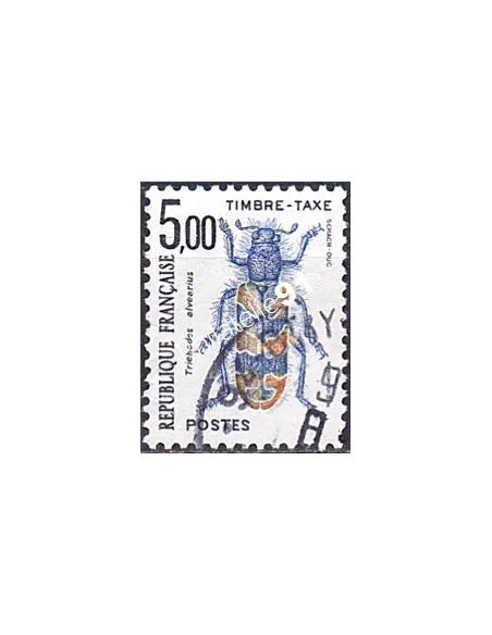 Timbre Taxe n° 112 oblitéré, collection timbres France
