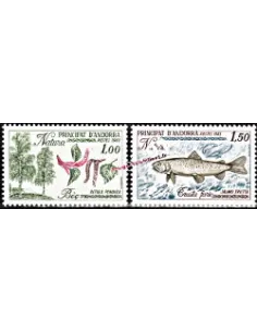 Timbres  d'Andorre Français n° 311 à 312