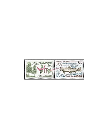 Timbres  d'Andorre Français n° 311 à 312