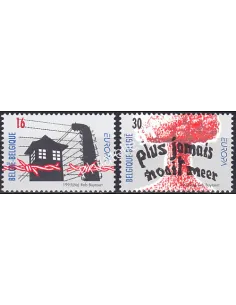 Belgique, n° 2597 à 2598, EUROPA 1995, collection timbre Europe
