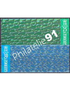 Guernesey, n° 685 à 686, EUROPA 1995, collection timbre Europe