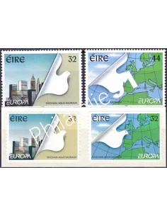 Irlande, n° 896 à 899, EUROPA 1995, collection timbre Europe