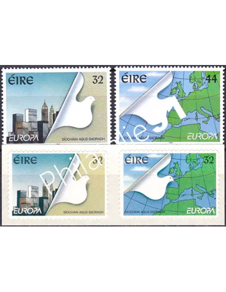 Irlande, n° 896 à 899, EUROPA 1995, collection timbre Europe