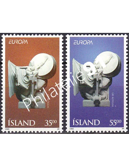Islande, n° 777 à 778, EUROPA 1995, collection timbre Europe
