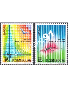 Luxembourg, n° 1318 à 1319, EUROPA 1995, collection timbre Europe