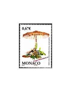 Timbre de Monaco n° 2378 - Thématique : Fleurs