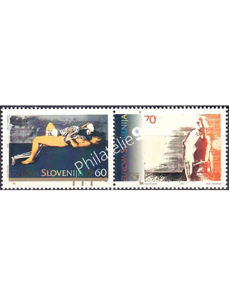 Slovénie, n° 104 à 105, EUROPA 1995, collection timbre Europe