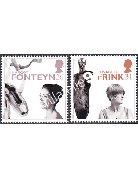Grande-Bretagne, n° 1908 à 1909, EUROPA 1996, collection timbre Europe