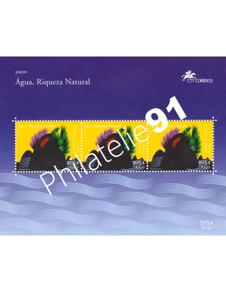 Acores, Bloc n° 21, collection timbres Europe