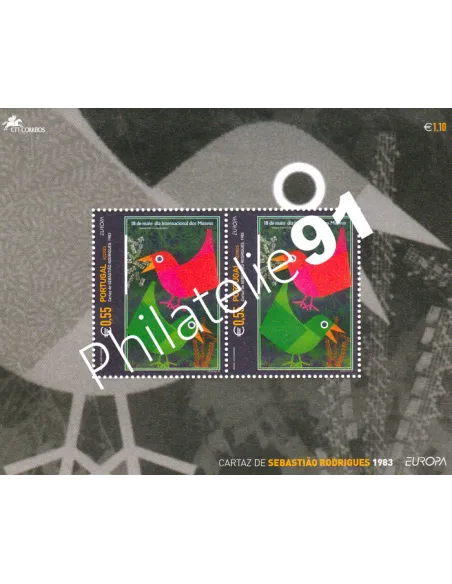Acores, Bloc n° 25, collection timbres Europe