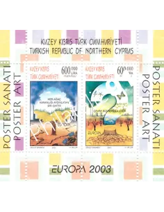 Chypre Turc, Bloc n° 20, collection timbres Europe