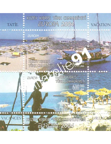 Chypre Turc, Bloc n° 21, collection timbres Europe