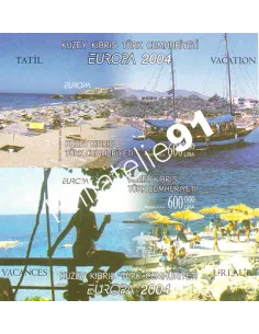 Chypre Turc, Bloc n° 21A, Non Dentelé, collection timbres Europe