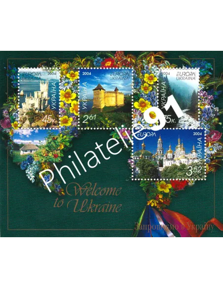 Ukraine, Bloc n° 41, collection timbres Europe