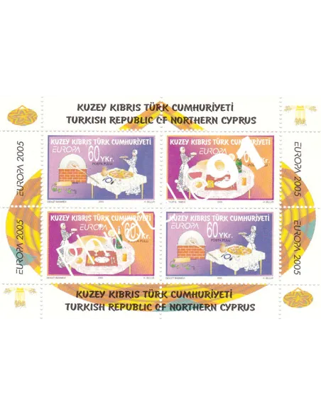 Chypre Turc, Bloc n° 22, collection timbres Europe