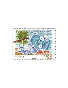 Timbre de France n° 4611 - 1711, découverte de l'Ile de Clipperton