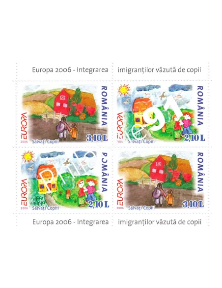 Roumanie, Bloc n° 307, collection timbres Europe