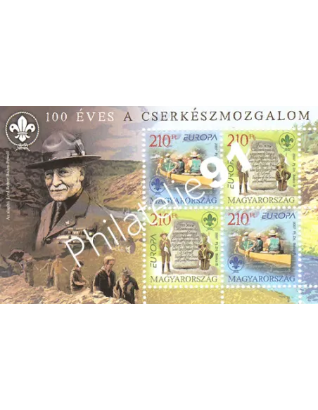 Hongrie, Bloc n° 301, collection timbres Europe