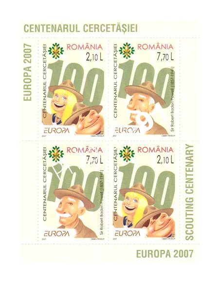 Roumanie, Bloc n° 330, collection timbres Europe
