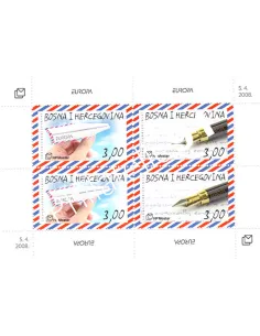HECEG-BOSNA, Bloc n° 12, collection timbres Europe