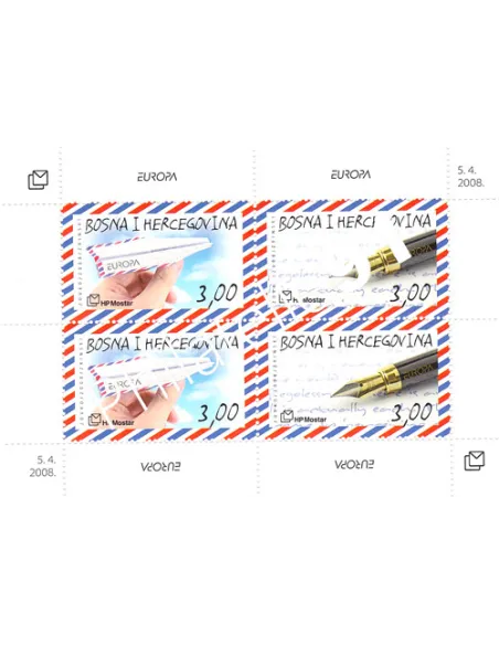 HECEG-BOSNA, Bloc n° 12, collection timbres Europe