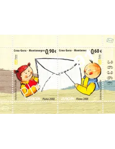Monténégro, Bloc n° 7, collection timbres Europe