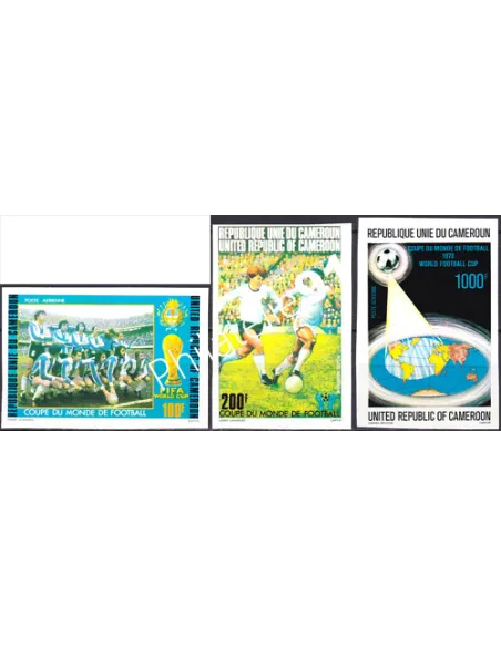Cameroun, PA n° 287 à 289 ND, Collection timbres Monde