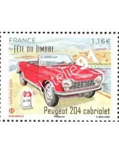 n° 5429 -  Timbre découpé de la F5429 - N7 La route des vacances - Fête du Timbre