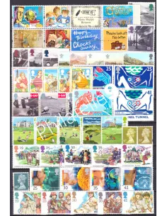 GRANDE BRETAGNE, Année complète 1994, collection timbre Europe