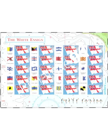 Grande-Bretagne, Feuille n° 2280a, perso, timbre Europe