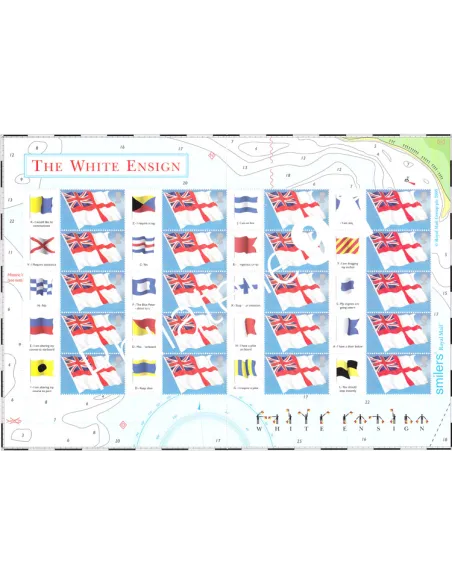 Grande-Bretagne, Feuille n° 2280a, perso, timbre Europe