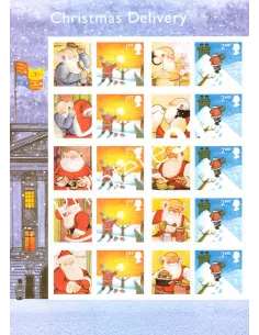 Grande-Bretagne, Demi-Feuille n° 2594a, perso, timbre Europe