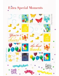 Grande-Bretagne, Demi-Feuille Gauche n° 2805a, perso, timbre Europe