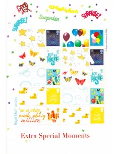 Grande-Bretagne, Demi-Feuille Droite n° 2805a, perso, timbre Europe