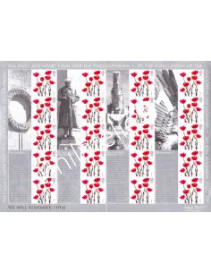 Grande-Bretagne, Feuille n° 2823a, perso, timbre Europe