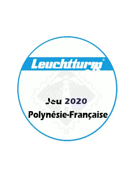 Feuilles SF LEUCHTTURM Polynésie française 2020, matériel philatélique