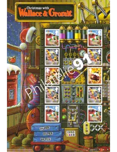 Grande-Bretagne, Demi-Feuille n° 3402a, perso, timbre Europe