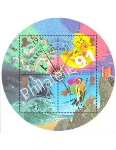 Grande-Bretagne, BF n° 13, collection timbres Europe