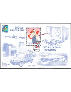 Timbres neufs de Belgique - BF n° 87 - Belgica 2001