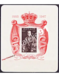 Bloc feuillet de MONACO -. n° 2* - Prince Louis