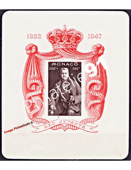 Bloc feuillet de MONACO -. n° 2* - Prince Louis