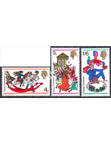 Grande-Bretagne, n° 546 à 548, collection timbre Europe