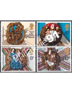 Grande-Bretagne, n° 742 à 745, collection timbre Europe