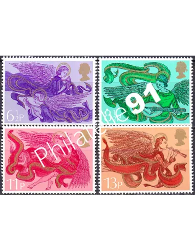 Grande-Bretagne, n° 770 à 773, collection timbre Europe